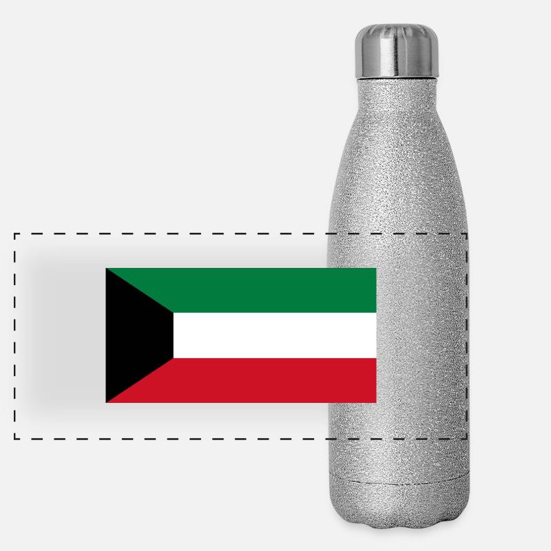 Kuwait Panoramic Glitter Thermal Bottle 500 ml