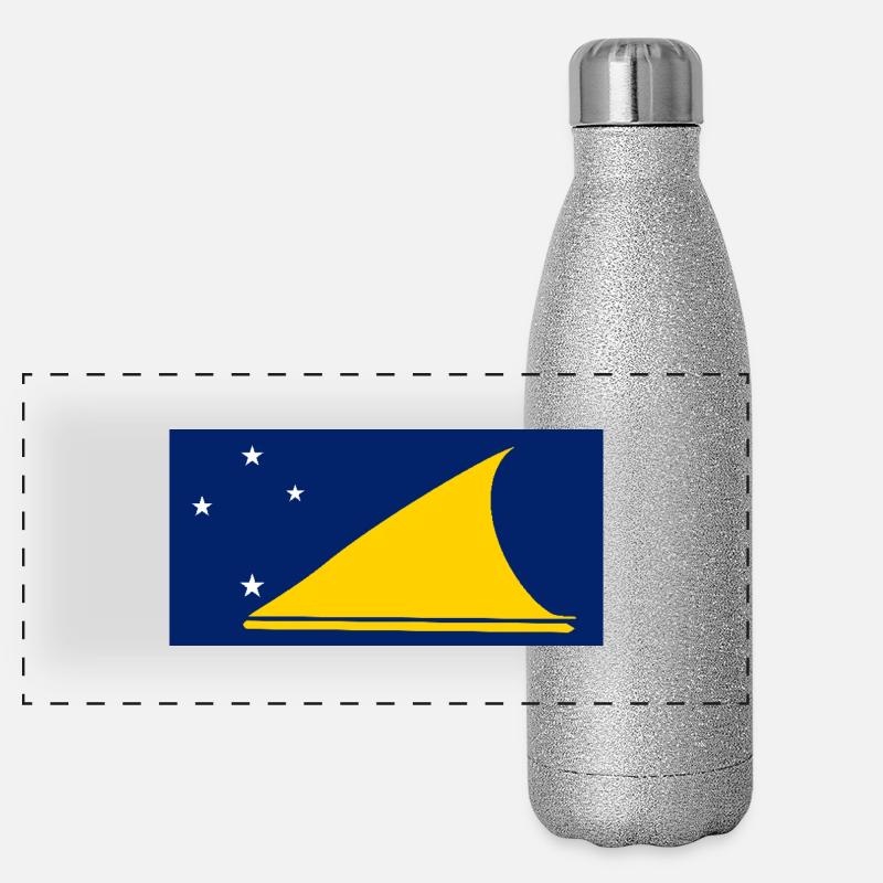 Tokélaou Gourde isotherme panoramique pailletée 500 ml