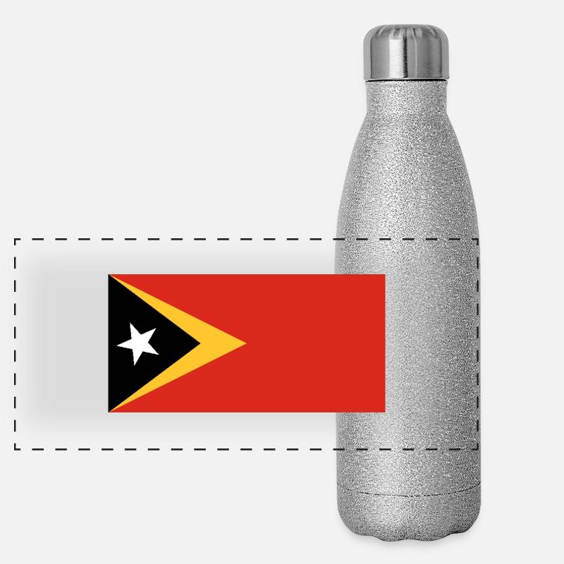 Timor oriental Gourde isotherme panoramique pailletée 500 ml