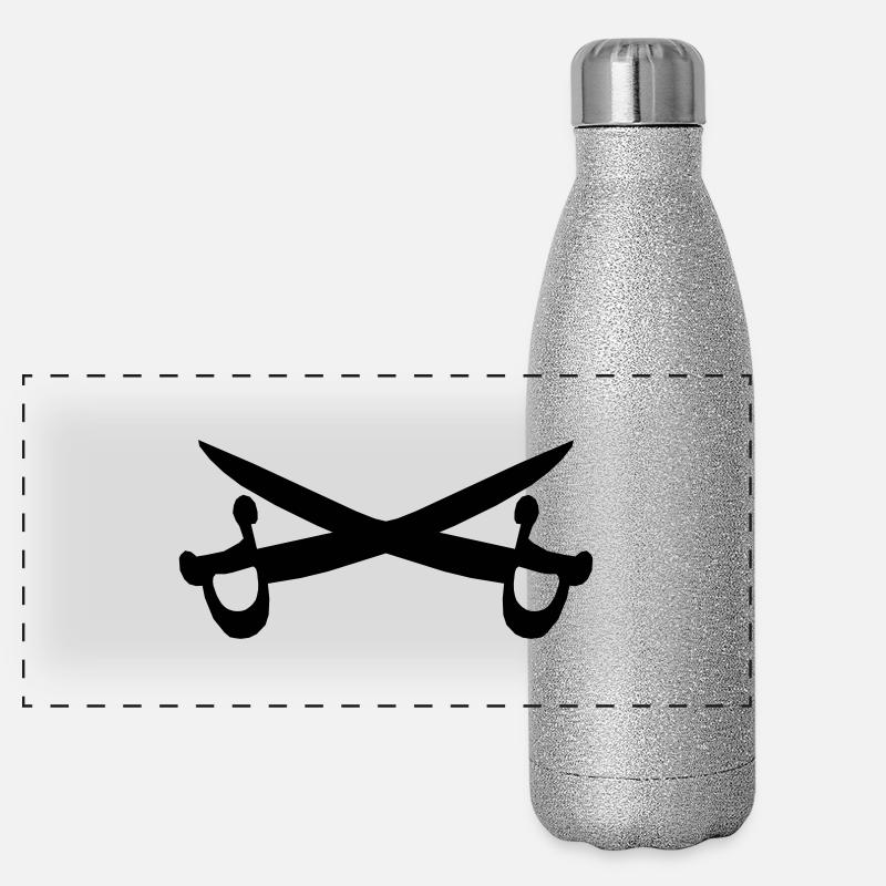 Crossed Swords Gourde isotherme panoramique pailletée 500 ml