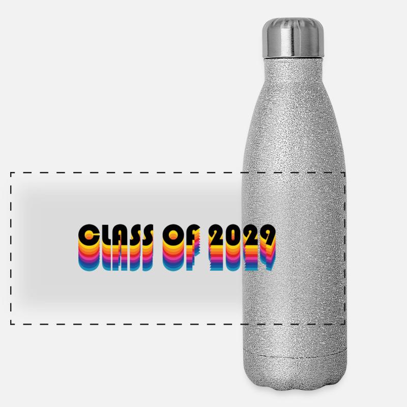 Class of 2029 Gourde isotherme panoramique pailletée 500 ml