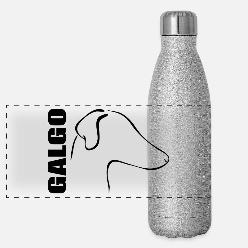 GALGO PROFIL Panorama Glitzer Isolierflasche 500 ml