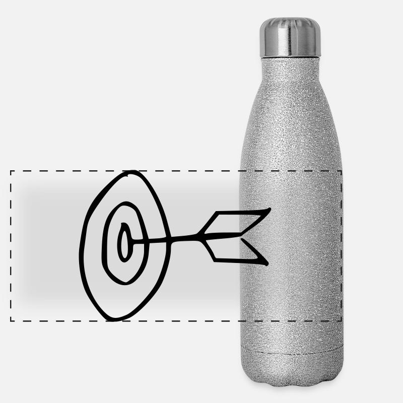 Target Panoramic Glitter Thermal Bottle 500 ml