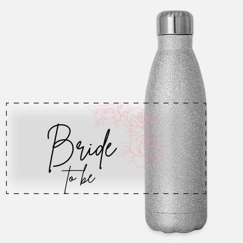 Future mariée Gourde isotherme panoramique pailletée 500 ml