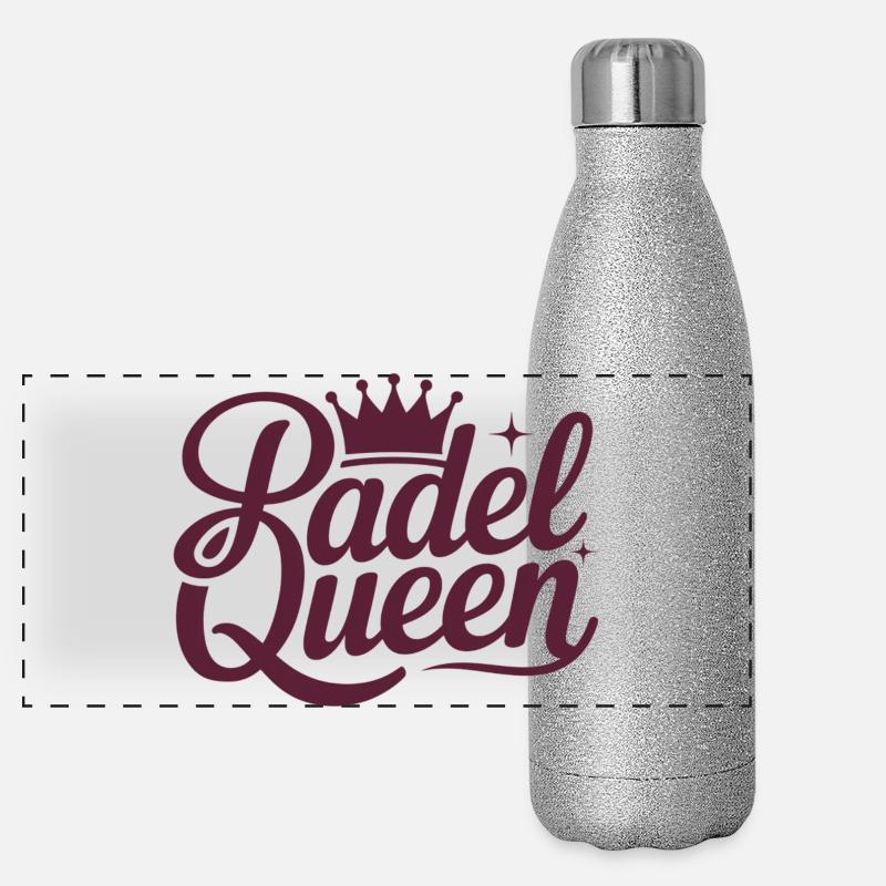 Padel Queen Panoramic Glitter Thermal Bottle 500 ml