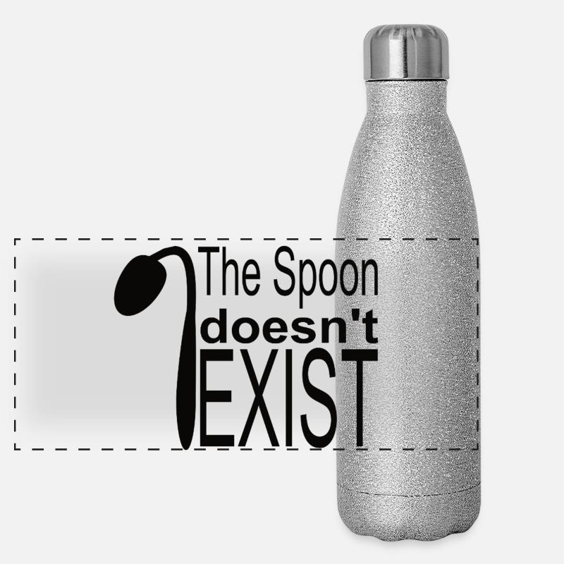 The spoon does not exist Panoramic Glitter Thermal Bottle 500 ml