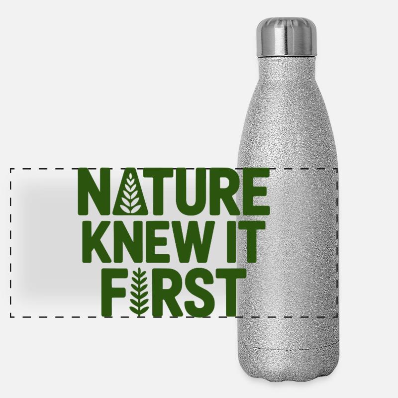 Naturopath Nature Knew It First Professional  Panoramic Glitter Thermal Bottle 500 ml