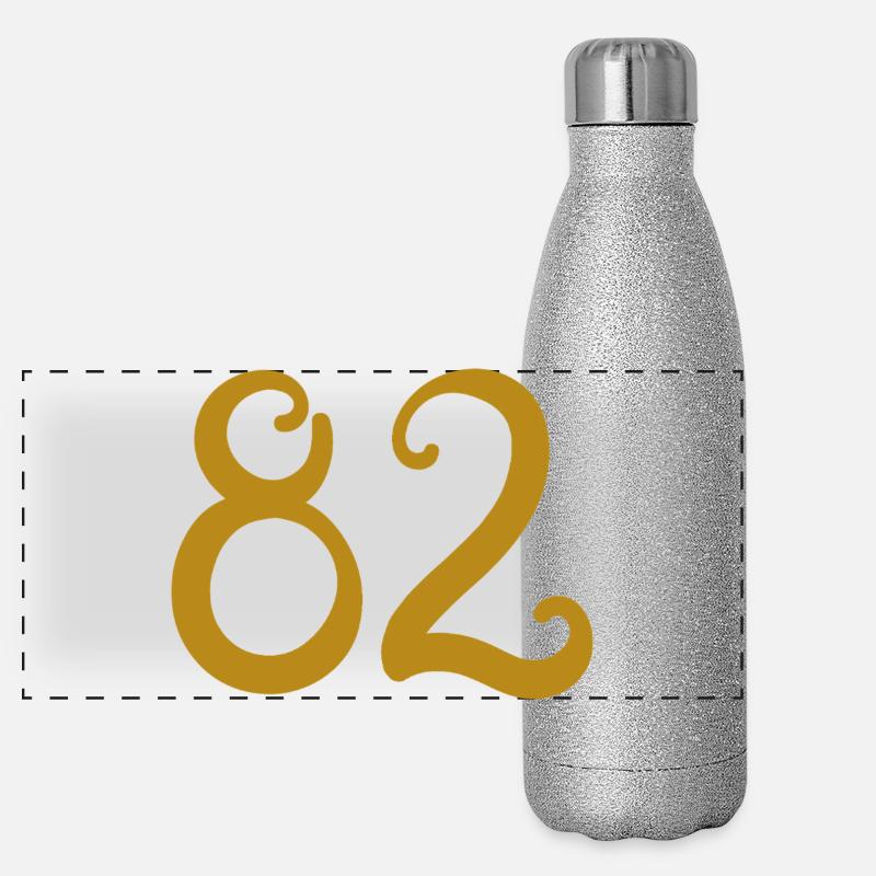 82 Panorama Glitzer Isolierflasche 500 ml