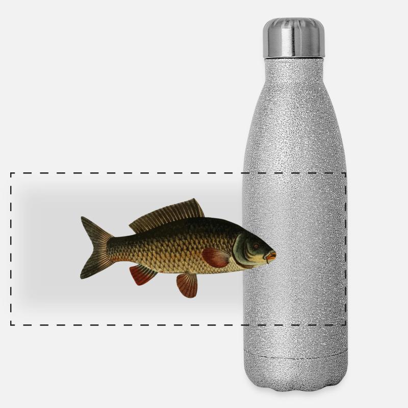 fish107 Panoramic Glitter Thermal Bottle 500 ml