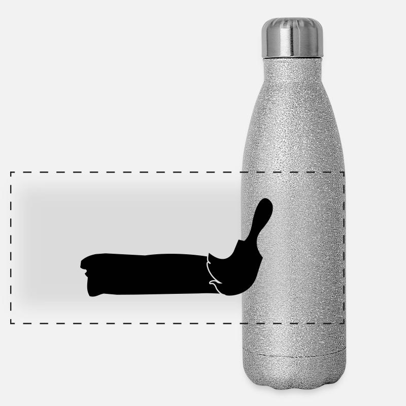 maler Panorama Glitzer Isolierflasche 500 ml