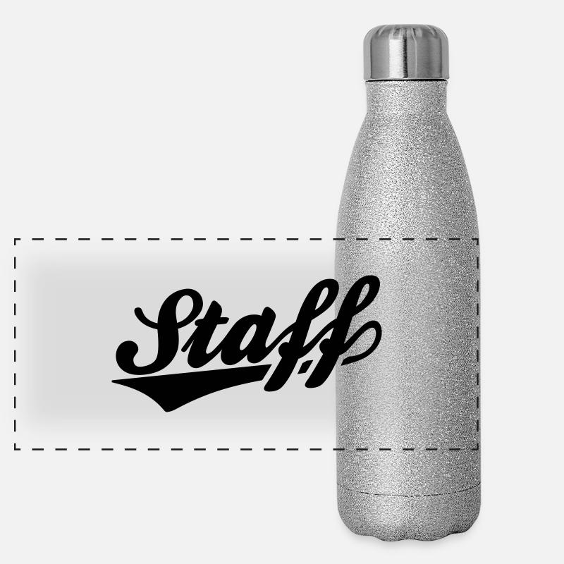 Staff Panorama Glitzer Isolierflasche 500 ml