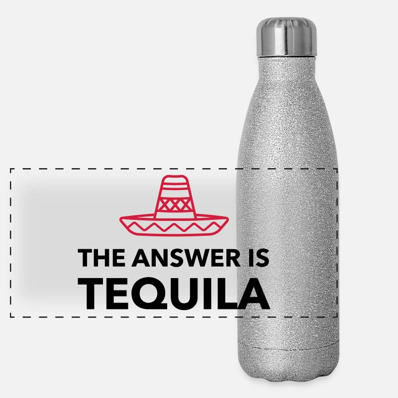 La réponse est Tequila Gourde isotherme panoramique pailletée 500 ml