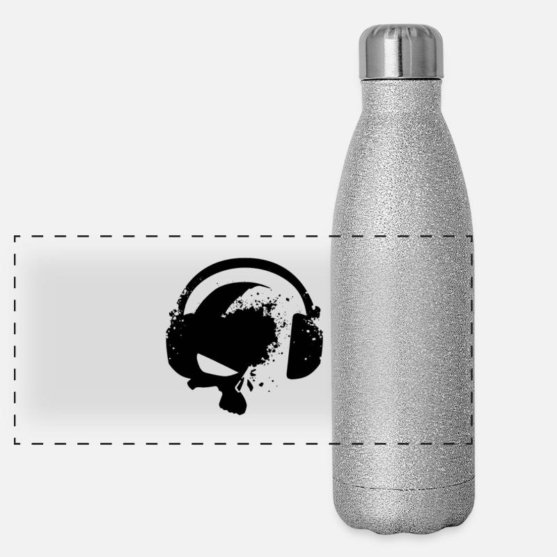 DJ Gourde isotherme panoramique pailletée 500 ml