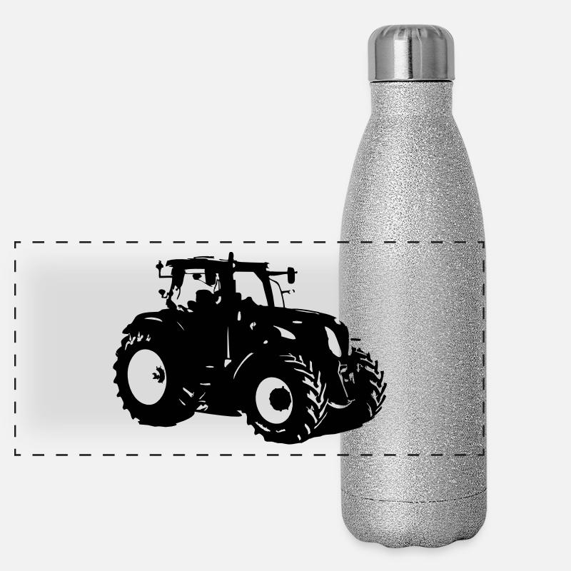 tracteur Gourde isotherme panoramique pailletée 500 ml