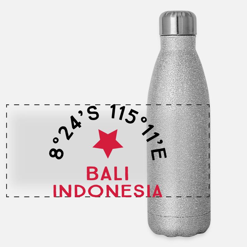 Bali Gourde isotherme panoramique pailletée 500 ml