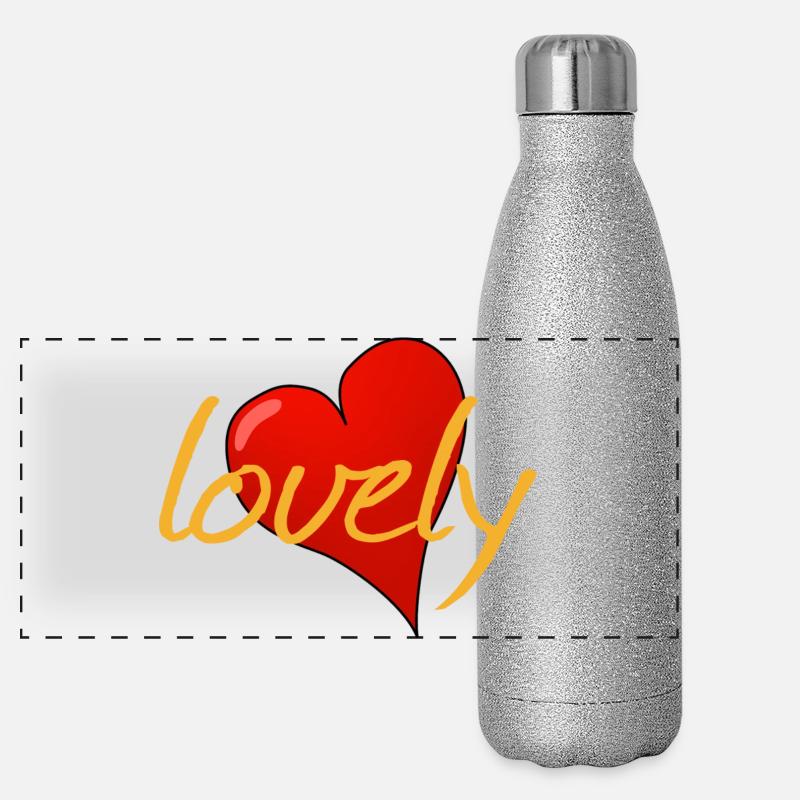 CHARMANT Gourde isotherme panoramique pailletée 500 ml
