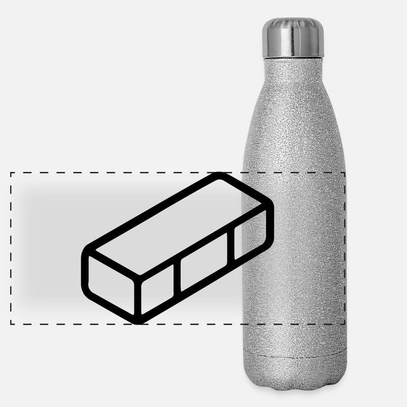 brick Panoramic Glitter Thermal Bottle 500 ml