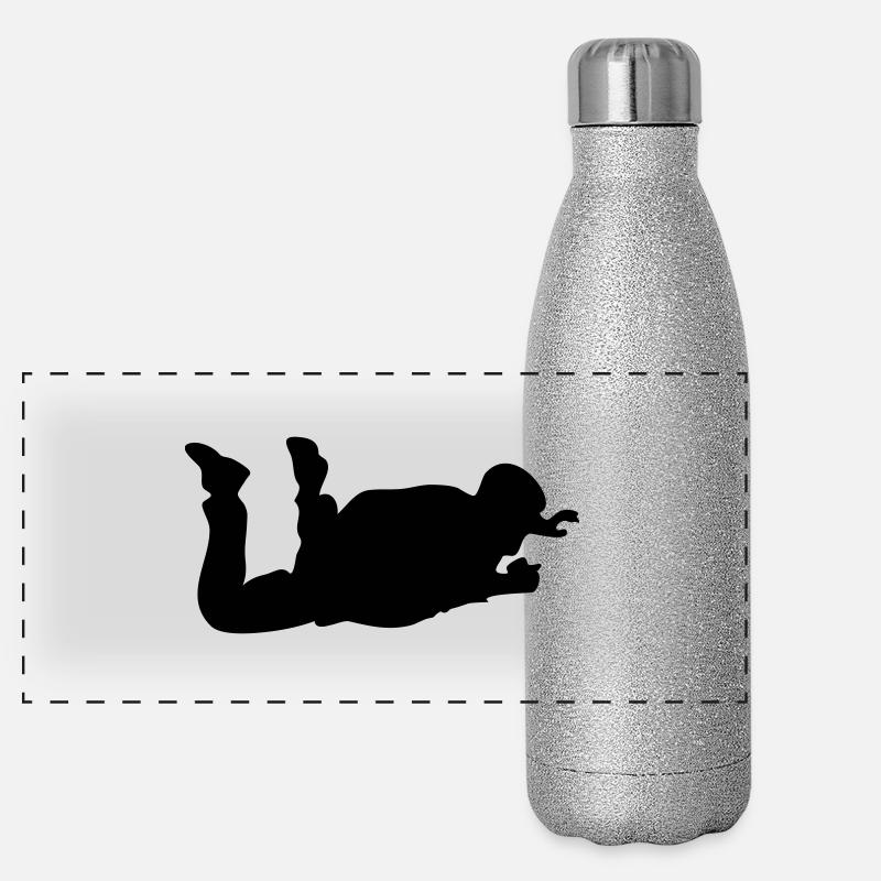 Cavalier Gourde isotherme panoramique pailletée 500 ml