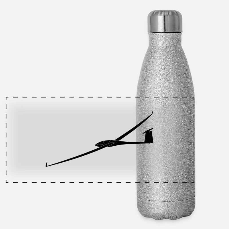 ASH25 Panorama Glitzer Isolierflasche 500 ml