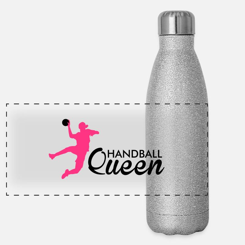 handball queen Panorama Glitzer Isolierflasche 500 ml
