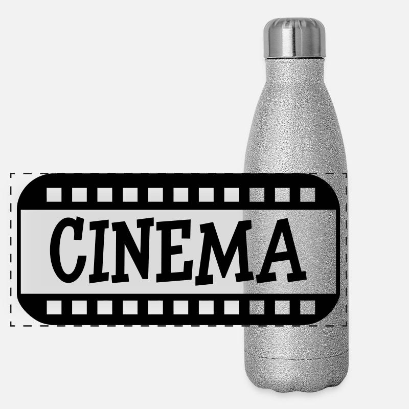 Cinema Gourde isotherme panoramique pailletée 500 ml