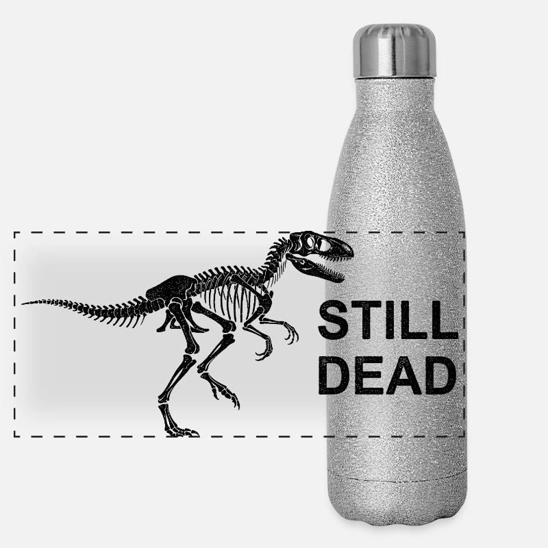Dino Nihilism Panoramic Glitter Thermal Bottle 500 ml