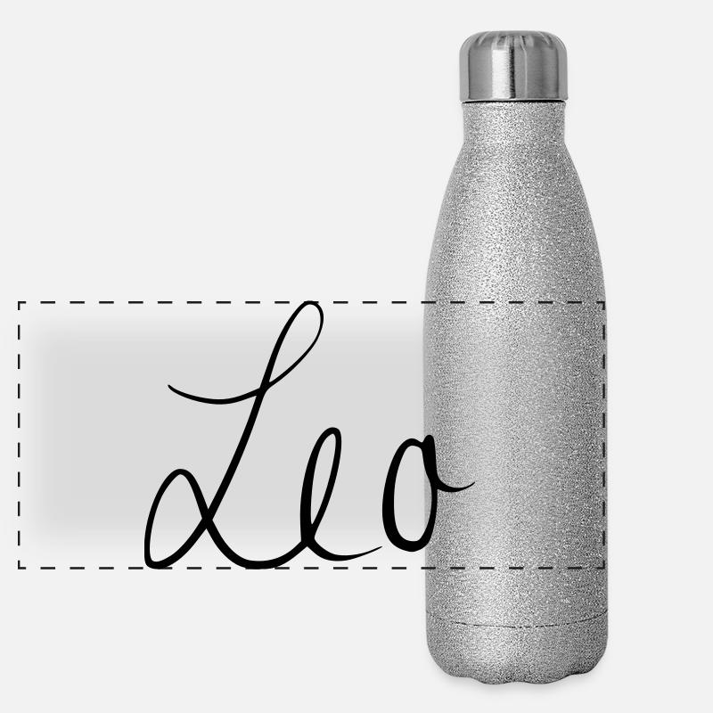 Leo Panorama Glitzer Isolierflasche 500 ml