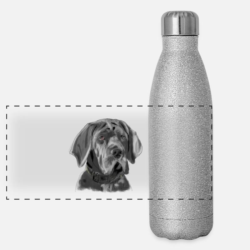 Mastiff Panoramic Glitter Thermal Bottle 500 ml