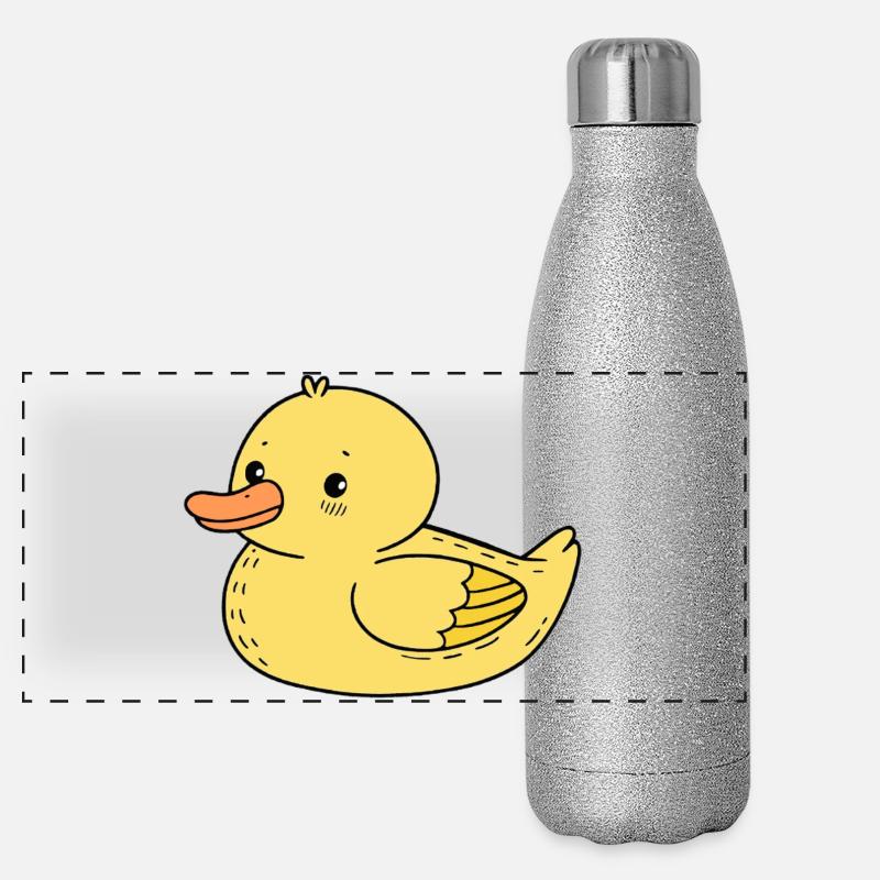 Canard Gourde isotherme panoramique pailletée 500 ml