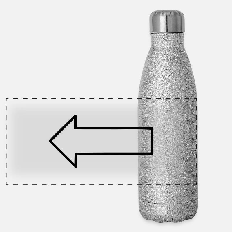 Pfeil Panorama Glitzer Isolierflasche 500 ml