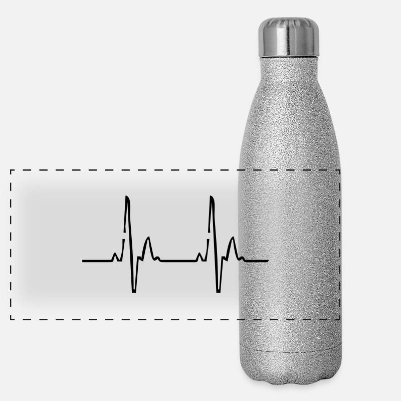 puls Panorama Glitzer Isolierflasche 500 ml