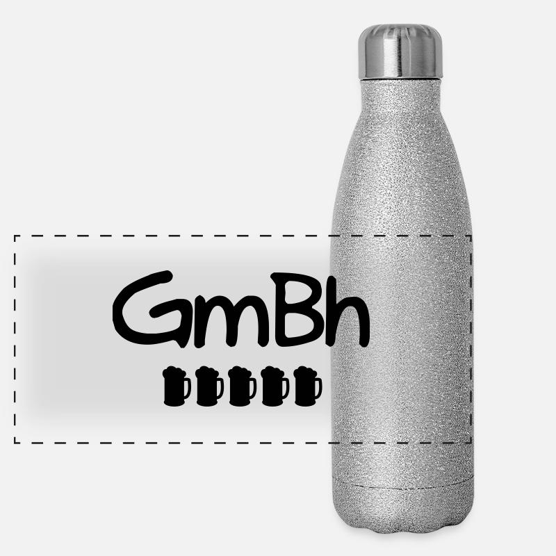 Gmbh Panorama Glitzer Isolierflasche 500 ml