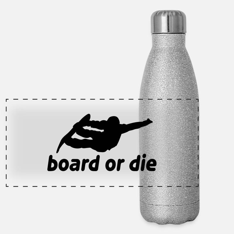 board or die Gourde isotherme panoramique pailletée 500 ml