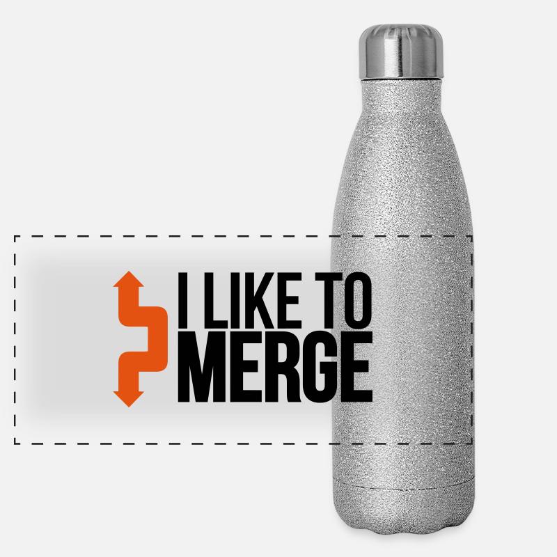 merge_hero4_2f Panorama Glitzer Isolierflasche 500 ml