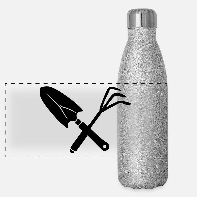 outils de jardin Gourde isotherme panoramique pailletée 500 ml