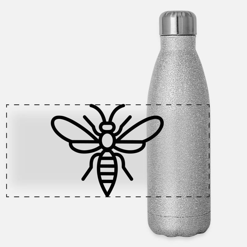 wasp Panoramic Glitter Thermal Bottle 500 ml