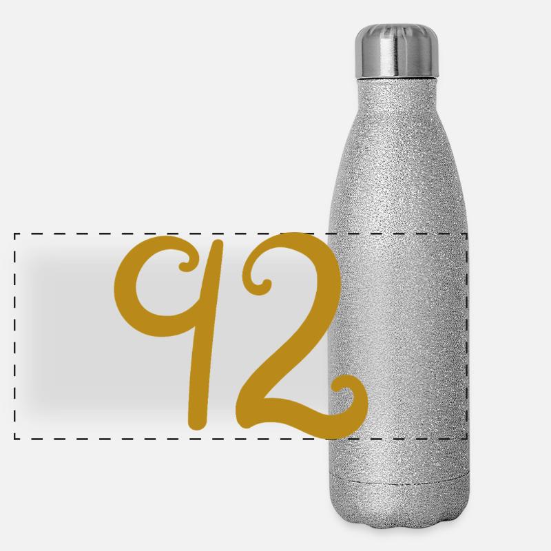 92 Gourde isotherme panoramique pailletée 500 ml