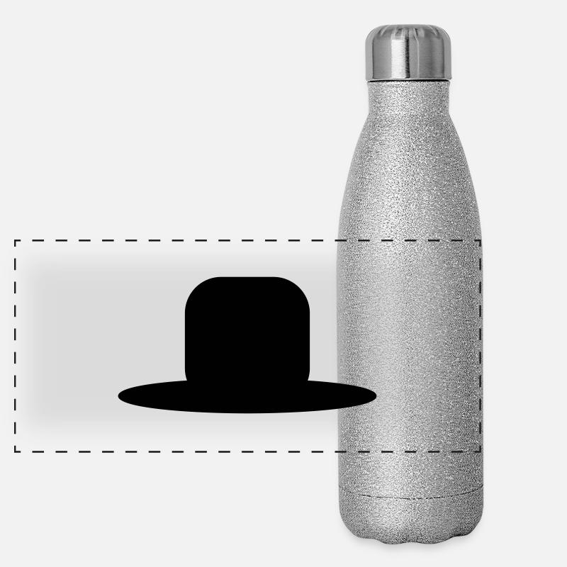 hut2 Panorama Glitzer Isolierflasche 500 ml