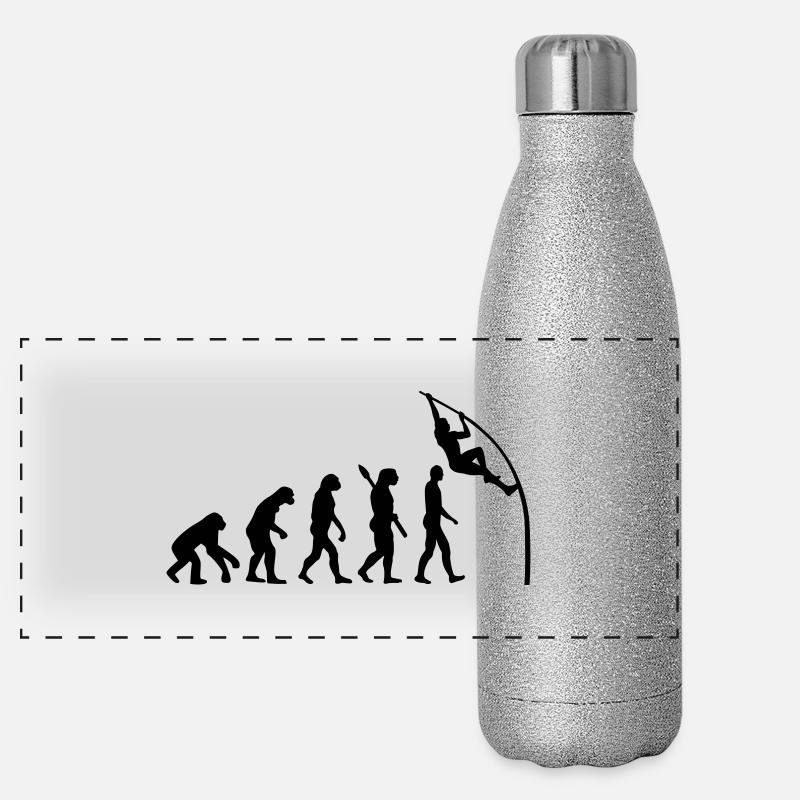 Pole vault Panoramic Glitter Thermal Bottle 500 ml
