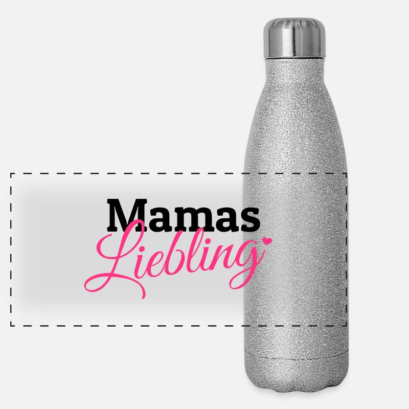 Mamas Liebling Panorama Glitzer Isolierflasche 500 ml