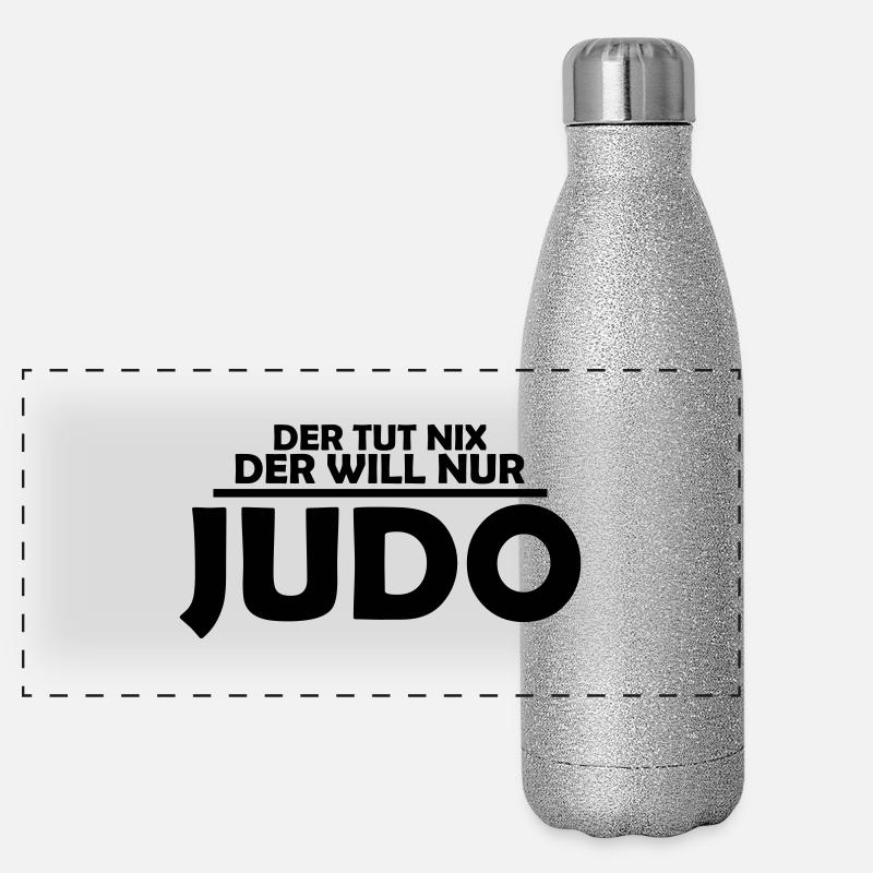 judo Panorama Glitzer Isolierflasche 500 ml