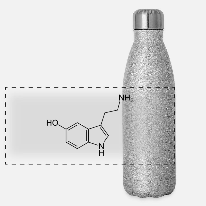 Serotonin Panorama Glitzer Isolierflasche 500 ml