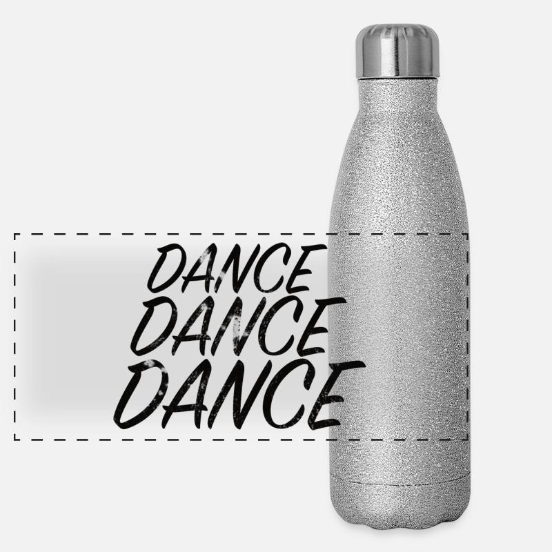 DANSE DANSE DANSE Gourde isotherme panoramique pailletée 500 ml