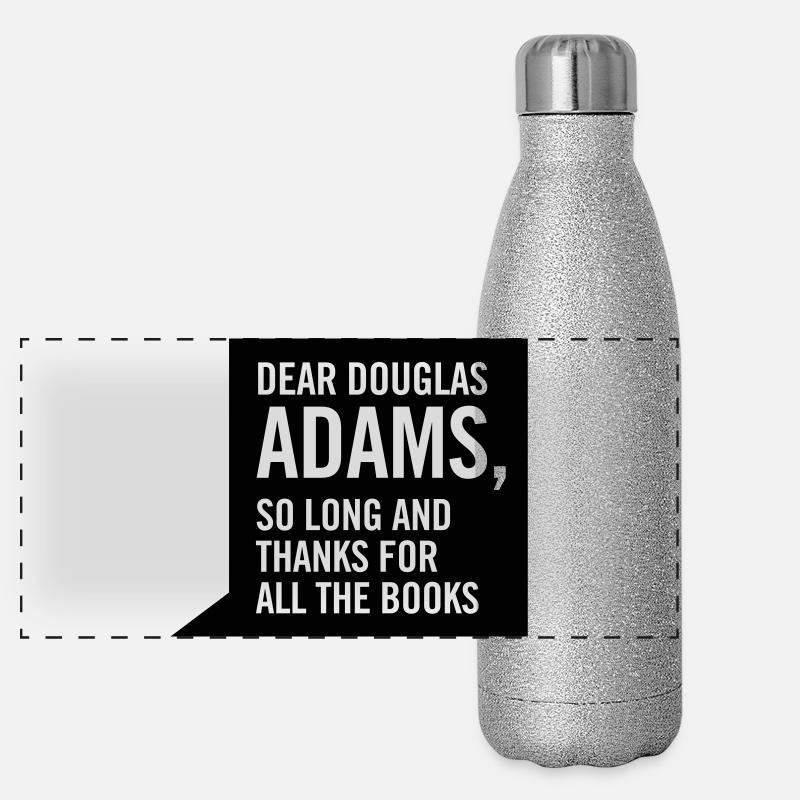 dear douglas adams Panoramic Glitter Thermal Bottle 500 ml