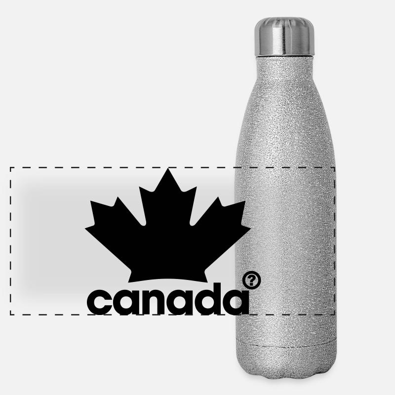 Proudly Canadian Panoramic Glitter Thermal Bottle 500 ml
