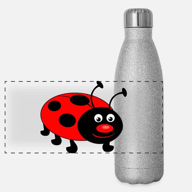 coccinelle Gourde isotherme panoramique pailletée 500 ml