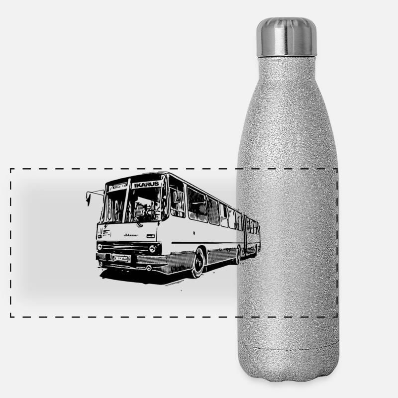 IKARUS 280 Panorama Glitzer Isolierflasche 500 ml