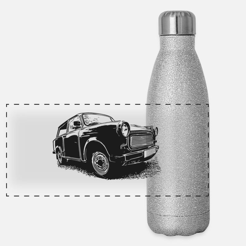 |  | Trabbi Véhicules gdr Gourde isotherme panoramique pailletée 500 ml
