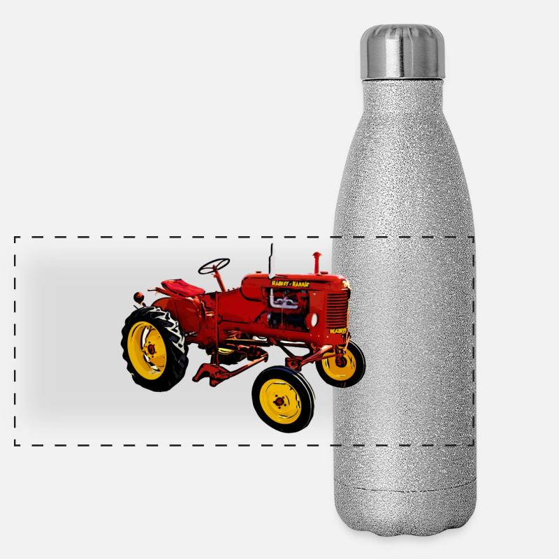 Tractor Pony Panoramic Glitter Thermal Bottle 500 ml
