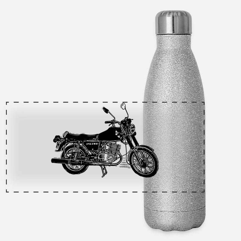 MZ ETZ 250 Gourde isotherme panoramique pailletée 500 ml